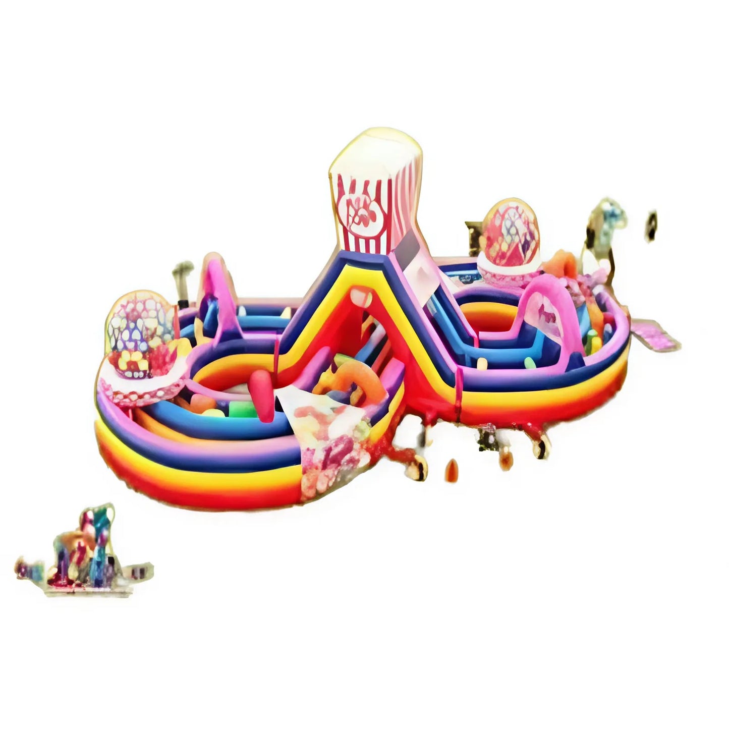 Colorful Popcorn Maze