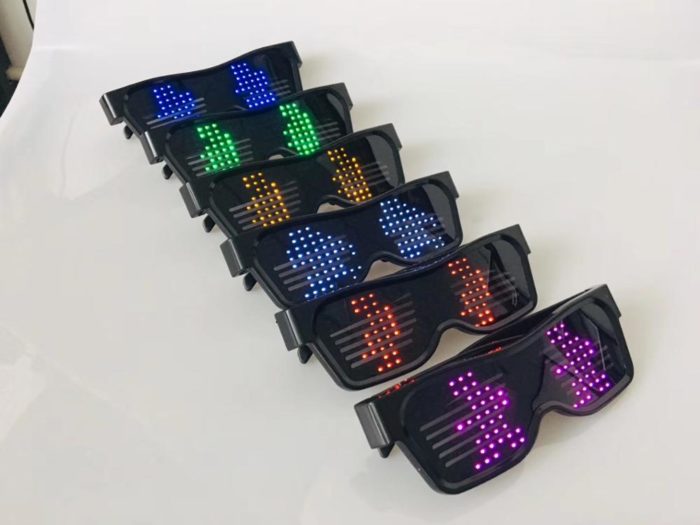 نظارات حفلات LED
